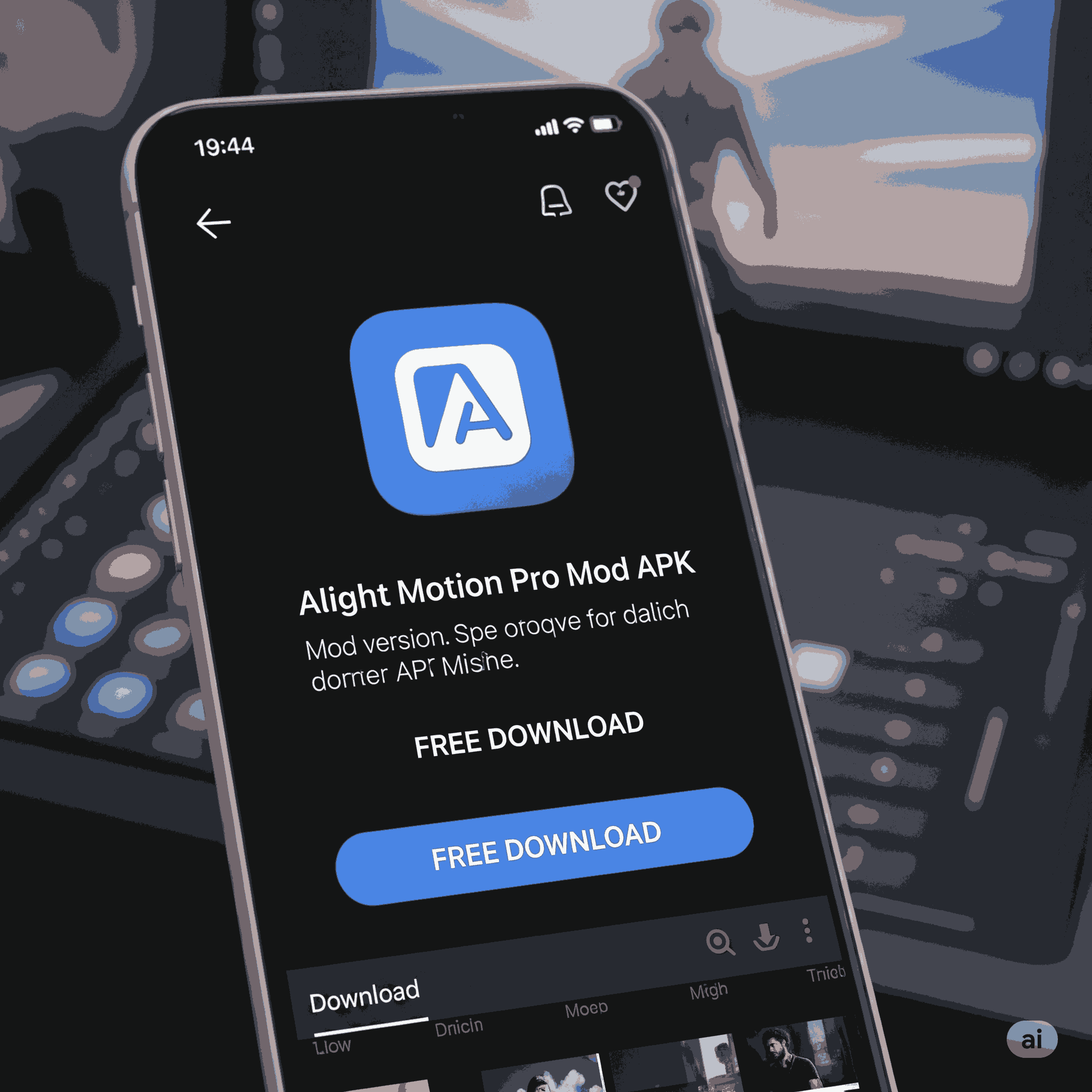 Alight Motion App Interface